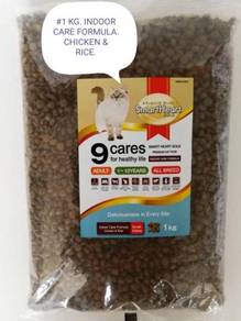 SmartHeart Gold Cat Food Indoor Care 1kg Kucing