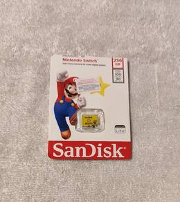 SanDisk 256GB MicroSD Card for Nintendo Switch