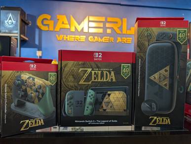New Nintendo Switch 2 Zelda 40th, Terima Trade-In 