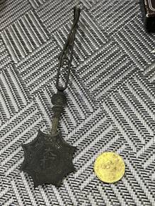 antique metal clock pendulum