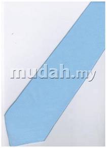 BU15 Sky Blue Top Quality Solid Formal Neck Tie