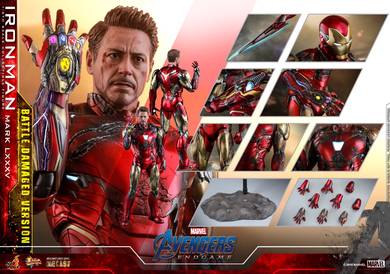 Hot Toys Iron Man MK85 Battle Damaged MMS543 MISB