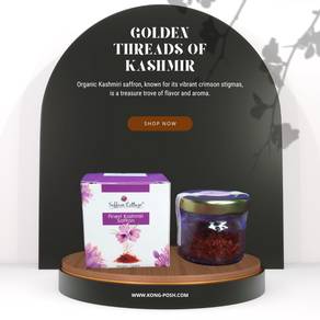 Kashmir with our Organic Kashmiri Saffron