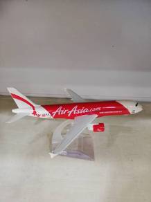 Model Kapal Terbang AirAsia Hiasan