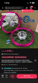 rim alloy warna pink !