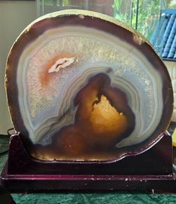 Genuine Rare Large piece Agate crystal from USA