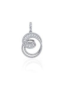 750 White Gold Pendant EC00102WGP