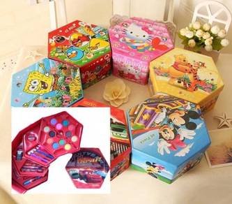 46 pcs 4 tiers Cartoon Colouring Gift Set Princess