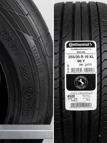 Continental 255/35/19 run flat MOE SSR