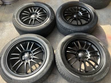 Sport Rim 15 Second Volk Rays RE30 Matt Black Siap