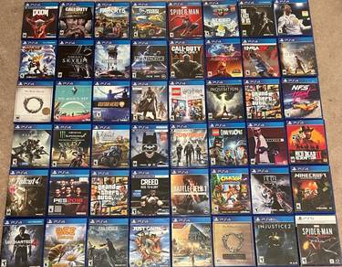PS4 games all playstation 4 CD game with cover