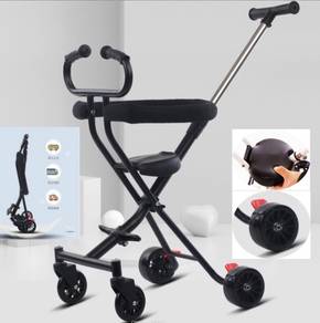 NEW UPGRADED 4 WHEEL Magic Stroller+Fence