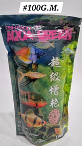 Aqua Queen 100gram Fish Food Feed Aquarium Ikan
