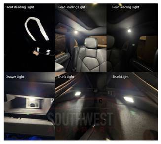 Porsche Macan Reading Light Retrofit Warm White