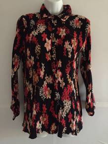 Baju Blouses long sleeve 3 helai