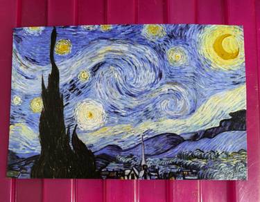 Vincent van Gogh The Starry Night Postcard - Théât