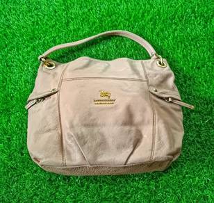 Burberry London leather large shoulder bag