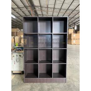 Rak buku / Book shelf 12 petak