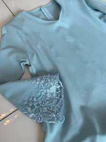 Baby Blue Baju Kurung