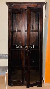 Almari Jati Solid Wood 100%