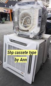 Aircond 5hp cassette type i