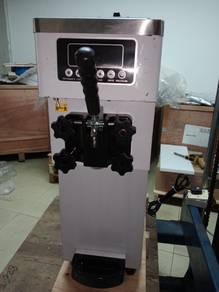 Single soft ice cream machine