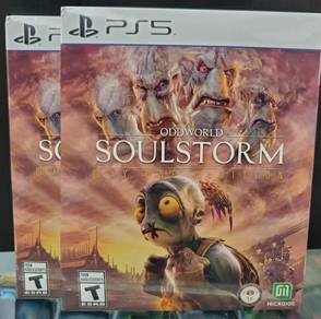 PS5 Oddworld Soulstorm Day One Steelbook Steelcase