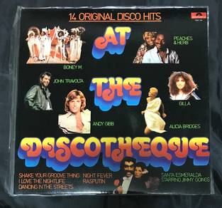 AT THE DISCOTHEQUE LP RECORDs