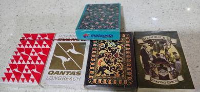 New Playing Cards SIA MAS QANTAS