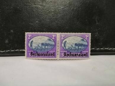 1945 South Africa Botswana Stamp Mountain Buffalo