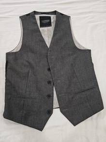 Topman Grey Suit Vest