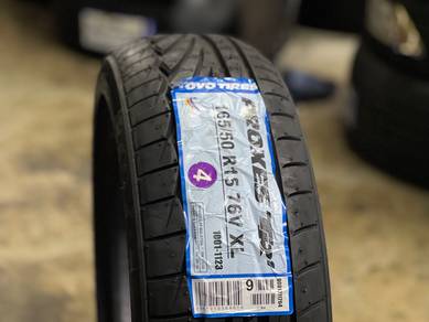 Tayar Baru 165 50 15 Toyo Proxes TR1 2025
