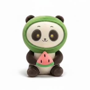 23cm Kawaii Dukiekooky Fruit Panda Plush Toy