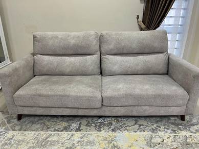 Modern Fabric Sofa | Like New | Negotiable