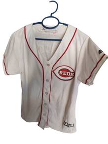 60.Majestic Cincinnati Reds Votto 19 Cool Base Jer