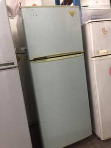 2 Pintu National Fridge Refurbish Recondition Peti