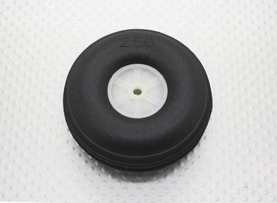 2.5"/62.5mm Ultra Light Rubber PU Scale Wheel