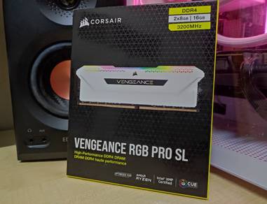 Corsair Vengeance RGB Pro SL White DDR4 16GB 3200