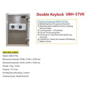 Safe Box - Vertical Double Key