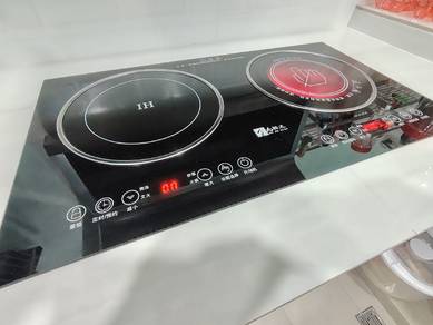 Cooker And Ceramic Cooker Double Stove Embedded Du