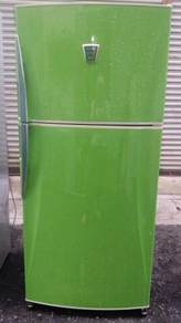 Refrigerator Sharp Fridge Sejuk Ais Peti Ice Green