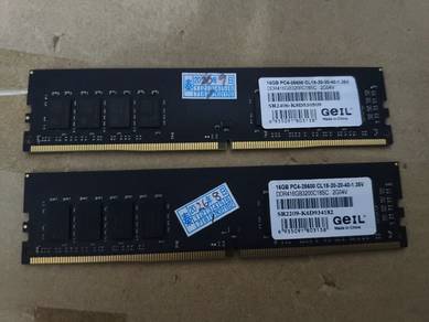 RAM DDR4 32GB(16+16) 3200mhz Geil XMP ready