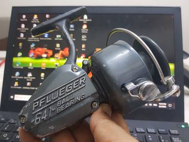 Japan Made Solid Built Pflueger 641 Fishing Reel