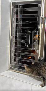 acrylic transparent window grill