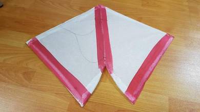 Hand made Kites - Red stripe