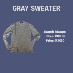 Gray Sweater from MNG