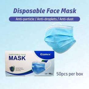Disposable Protective Face Mask 3-Ply Ear Loop