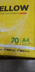 YELLOW 70g A4 Paper