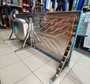 Wall mounted Kitchen sink 107cm x 46cm ( new )