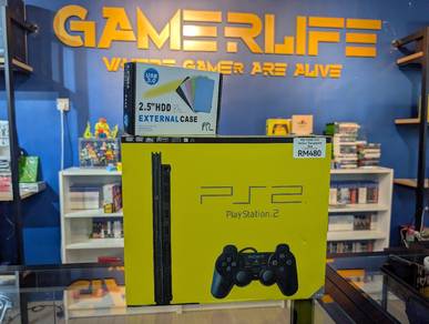 New Playstation 2 Slim + 100 Games : GamerLife